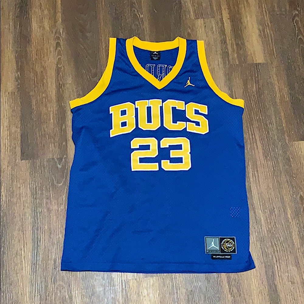 1980 Laney Bucs Michael Jordan Basketball Jersey